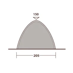Outwell Free Standing Inner 12 Outwell Free Standing Inner -Outdoor Camping Discount 111289 free standing inner drawing other4