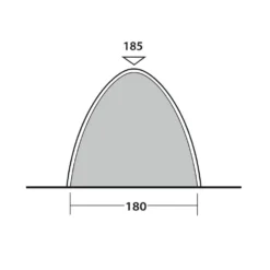 Outwell Free Standing Inner L -Outdoor Camping Discount 111340 free standing inner l drawing other4 1