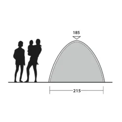 Outwell Free Standing Inner L -Outdoor Camping Discount 111340 free standing inner l drawing other5 1