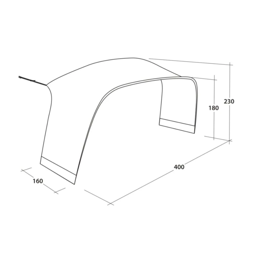 Outwell Lounge Tent Connector XL 2 Outwell Lounge Tent Connector XL - Image 2