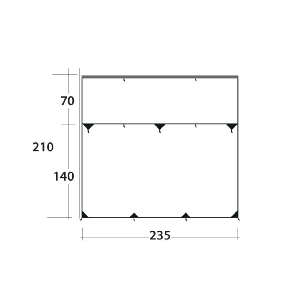 Outwell Hillcrest Tarp 3 Outwell Hillcrest Tarp - Image 3