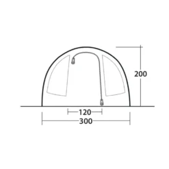 Outwell Sky 4 Tent (2025) 14 Outwell Sky 4 Tent (2025) -Outdoor Camping Discount 111424 sky 4 drawing other5