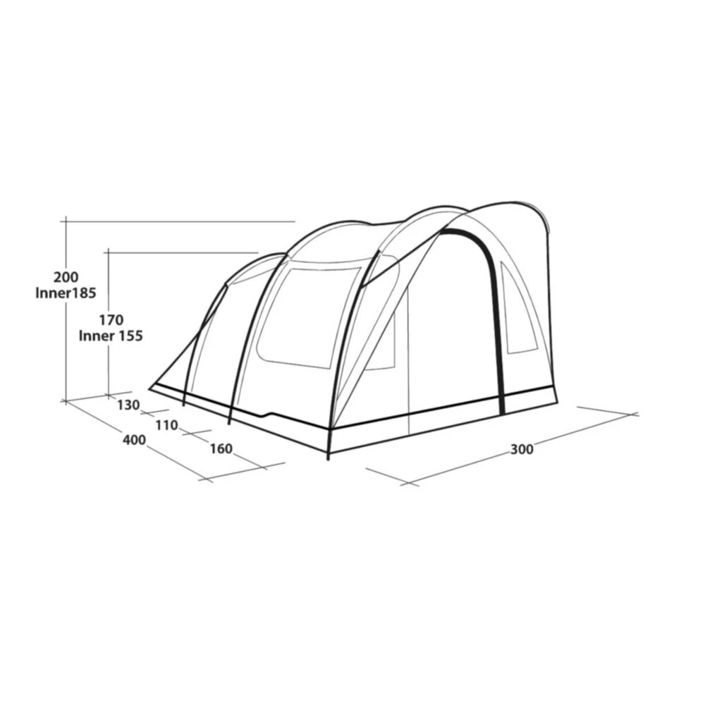 Outwell Sky 4 Tent (2025) 3 Outwell Sky 4 Tent (2025) - Image 3