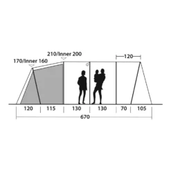 Outwell Phoenix 5 Tent (2025) 20 Outwell Phoenix 5 Tent (2025) -Outdoor Camping Discount 111461 phoenix 5 drawing other4