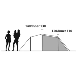 Outwell Earth 4 Plus Tent 16 Outwell Earth 4 Plus Tent -Outdoor Camping Discount 111485 earth 4 plus drawing other4