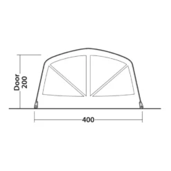 Outwell Alabama 6 Air TC Tent (2025) 16 Outwell Alabama 6 Air TC Tent (2025) -Outdoor Camping Discount 111494 alabama 6 air tc drawing other4