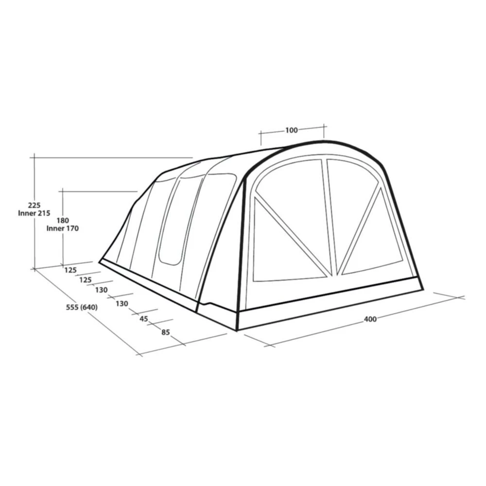 Outwell Alabama 6 Air TC Tent (2025) 6 Outwell Alabama 6 Air TC Tent (2025) - Image 6