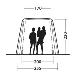 Outwell Dunecrest L Awning (2025) -Outdoor Camping Discount 111498 dunecrest l drawing other4