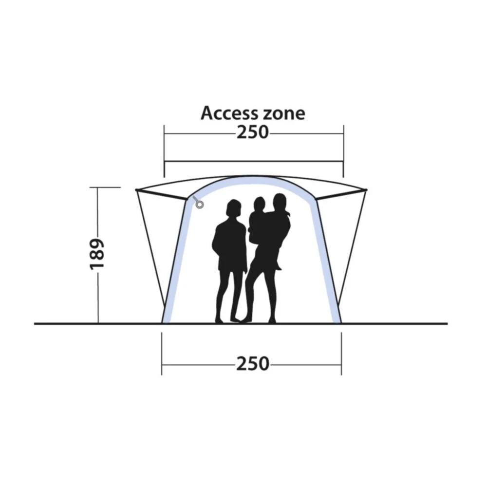Outwell Daytona Air Awning (175-200cm) (2025) 5 Outwell Daytona Air Awning (175-200cm) (2025) - Image 5