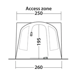 Outwell Santa Monica Air Awning (175-200cm) (2025) 17 Outwell Santa Monica Air Awning (175-200cm) (2025) -Outdoor Camping Discount 111502 santa monica air drawing other4