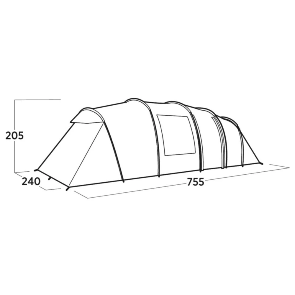 Easy Camp Leka Twin 8 Tent (2025) 4 Easy Camp Leka Twin 8 Tent (2025) - Image 4