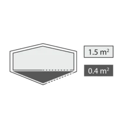 Robens Starlight 1 Exp Tent (2025) -Outdoor Camping Discount 130403 starlight 1 exp drawing other5