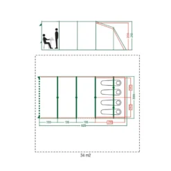 Coleman Vail 4L Tent 5 Coleman Vail 4L Tent -Outdoor Camping Discount 2000038913 5