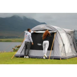 Vango Airbeam Vango Kela Air TC Low Awning -Outdoor Camping Discount 2023 vango lifestyle awning kelav air tc low low 2
