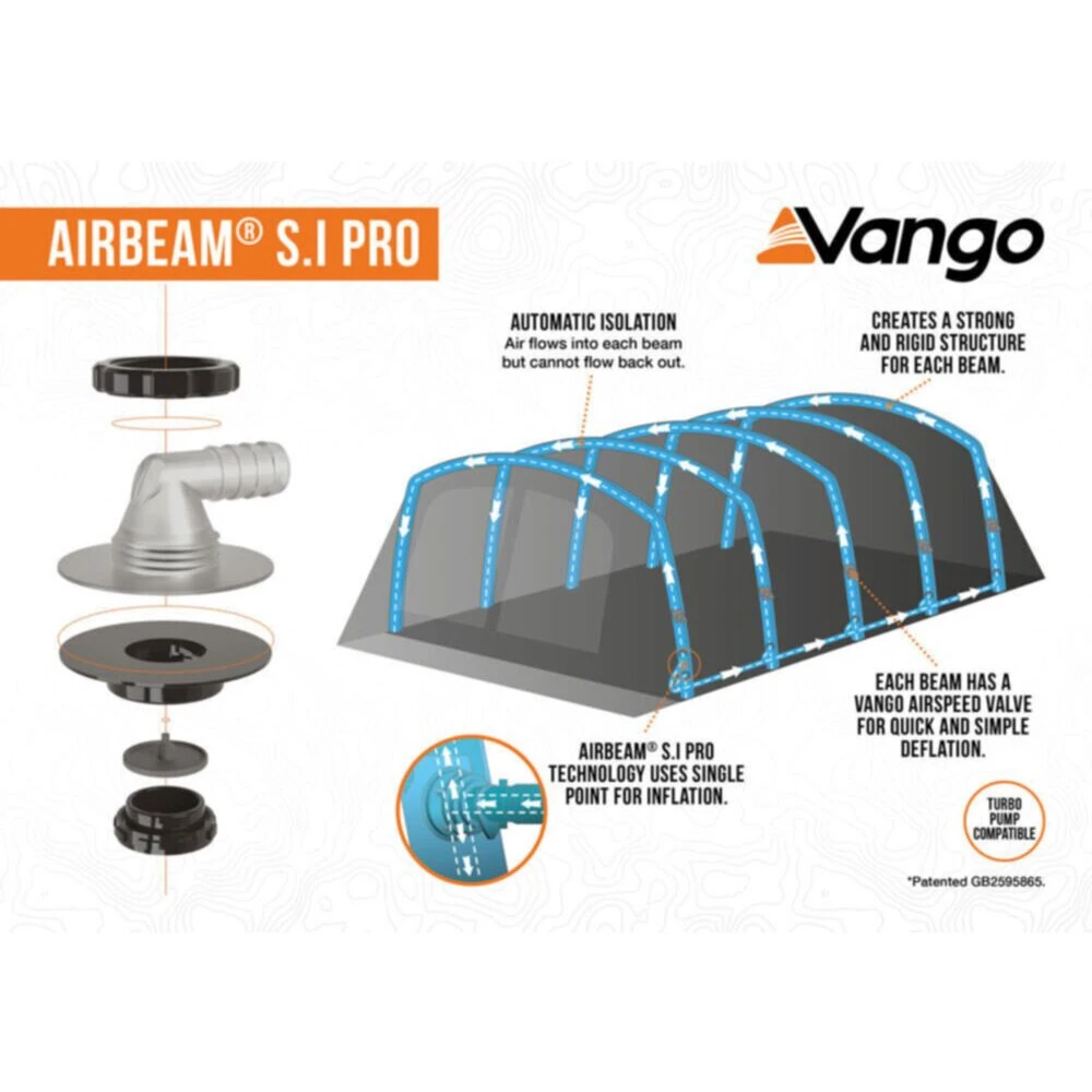 Vango Airbeam Vango Anantara IV TC 450XL Air Tent 10 Vango Airbeam Vango Anantara IV TC 450XL Air Tent - Image 10