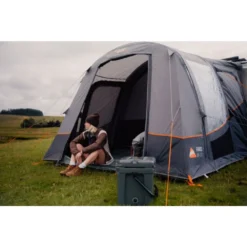 Vango Airbeam Vango Faros III Air Low Awning -Outdoor Camping Discount 2024 farosiiiair low lifestyle low 1