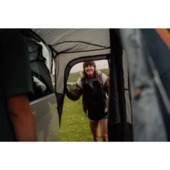 Vango Airbeam Vango Faros III Air Low Awning -Outdoor Camping Discount 2024 farosiiiair low lifestyle low 23