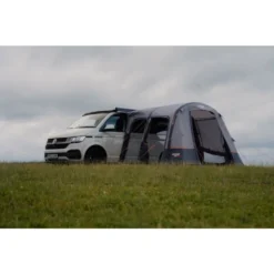 Vango Airbeam Vango Faros III Air Low Awning -Outdoor Camping Discount 2024 farosiiiair low lifestyle low 24