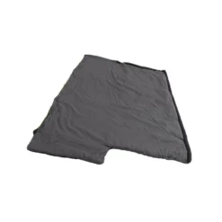 Outwell Celebration Lux Sleeping Bag (Black) -Outdoor Camping Discount 230360 celebration lux black left side zipper feature photo13