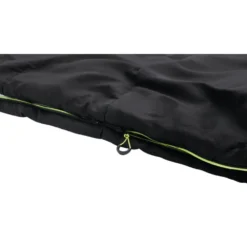 Outwell Celebration Lux Sleeping Bag (Black) -Outdoor Camping Discount 230360 celebration lux black left side zipper feature photo14