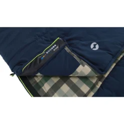 Outwell Camper Lux "L" Sleeping Bag Deep Blue 14 Outwell Camper Lux "L" Sleeping Bag Deep Blue -Outdoor Camping Discount 230392 camper lux left side zipper feature photo8
