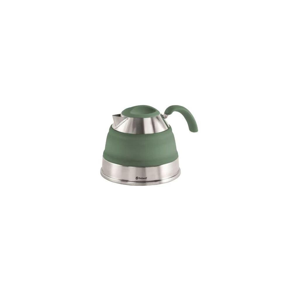 Outwell Collaps Kettle 1.5 Litre (Shadow Green) 1 Outwell Collaps Kettle 1.5 Litre (Shadow Green)