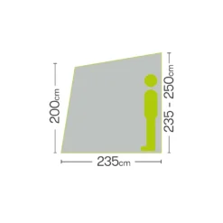 Quest Falcon Pro Air 220 Porch Awning -Outdoor Camping Discount a3500 mg 6 midsize