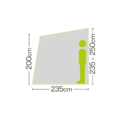 Quest Falcon Pro 325 Poled Porch Caravan Awning -Outdoor Camping Discount a3502 mg 6 midsize 1