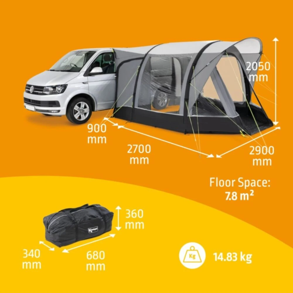 Kampa Action Air Drive Away Awning 6 Kampa Action Air Drive Away Awning - Image 6