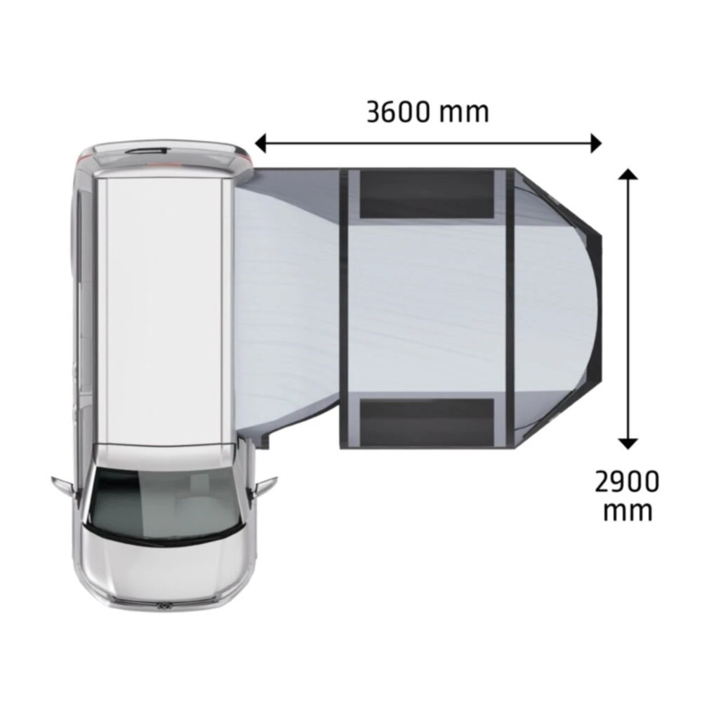 Kampa Action Air Drive Away Awning 3 Kampa Action Air Drive Away Awning - Image 3