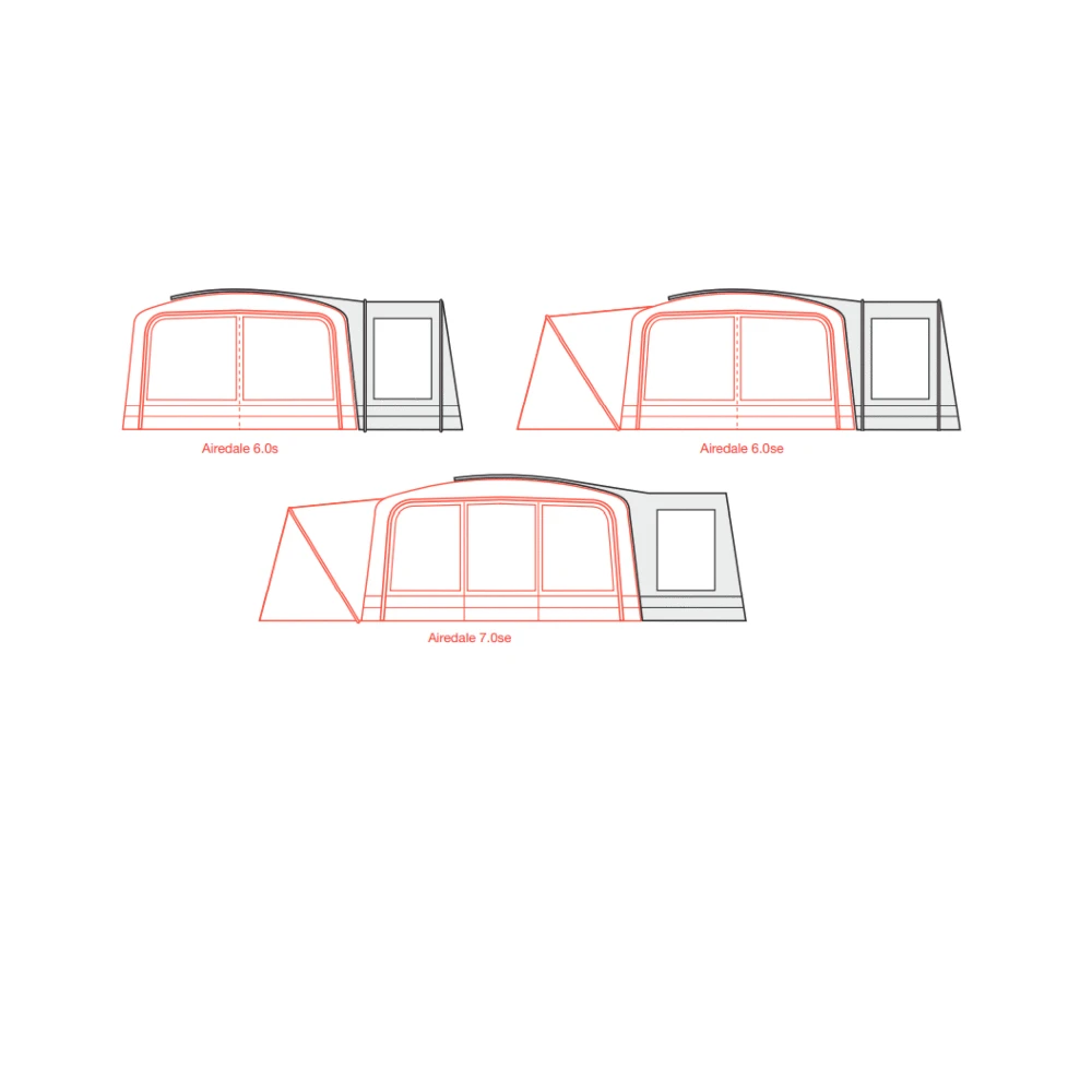 Outdoor Revolution Airedale F/G Side Porch 2 Outdoor Revolution Airedale F/G Side Porch - Image 2