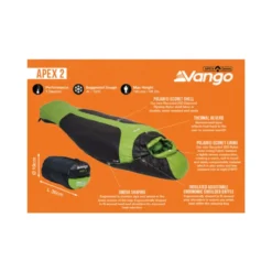 Vango Apex 2 Sleeping Bag 13 Vango Apex 2 Sleeping Bag -Outdoor Camping Discount apex 2 infographic lr small
