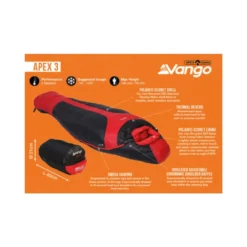 Vango Apex 3 Sleeping Bag 11 Vango Apex 3 Sleeping Bag -Outdoor Camping Discount apex 3 infographic lr small