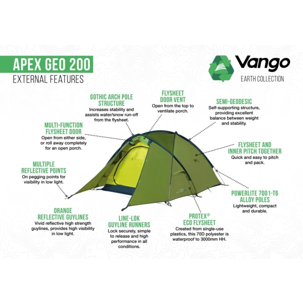Vango Apex Geo 200 Tent 4 Vango Apex Geo 200 Tent - Image 4