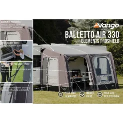 Vango Airbeam Vango Balletto Air 330 Elements ProShield Caravan Awning (2024) 14 Vango Airbeam Vango Balletto Air 330 Elements ProShield Caravan Awning (2024) -Outdoor Camping Discount balletto air 330 lf1