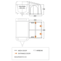 Vango Airbeam Vango Balletto Air 330 Elements ProShield Caravan Awning (2024) 11 Vango Airbeam Vango Balletto Air 330 Elements ProShield Caravan Awning (2024) -Outdoor Camping Discount balletto 330 floorplan