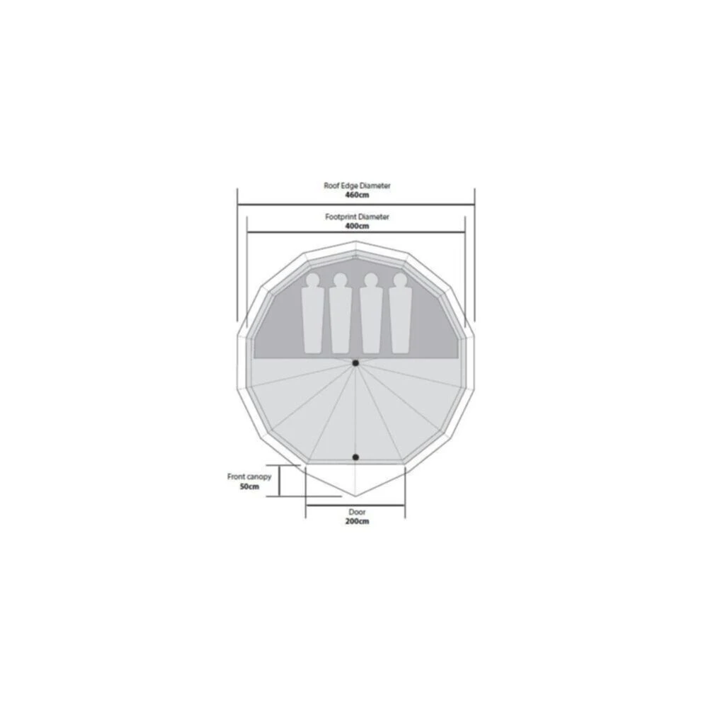 Outdoor Revolution Bell Star 400 - Polycotton (2025) 4 Outdoor Revolution Bell Star 400 - Polycotton (2025) - Image 4