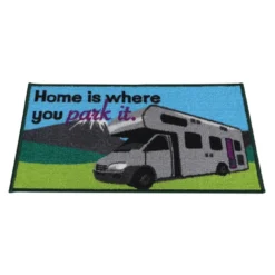 Quest Home Is Where You Park It Motor Home Mat -Outdoor Camping Discount c0051n 2 fullsize