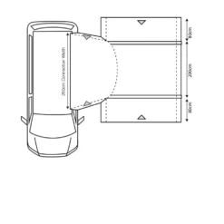 Outdoor Revolution Cayman Combo Air Mid Driveaway Awning (210-255cm) 14 Outdoor Revolution Cayman Combo Air Mid Driveaway Awning (210-255cm) -Outdoor Camping Discount cayman combo 1