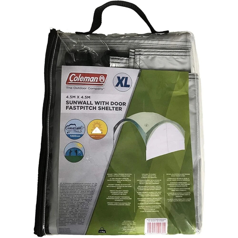 Coleman FastPitch Event Shelter Pro XL Sunwall With Door 1 Coleman FastPitch Event Shelter Pro XL Sunwall With Door