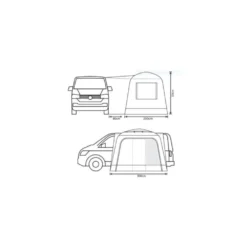 Outdoor Revolution Cayman Cuda XL Awning (180-240cm) 12 Outdoor Revolution Cayman Cuda XL Awning (180-240cm) -Outdoor Camping Discount cuda xl floor 2