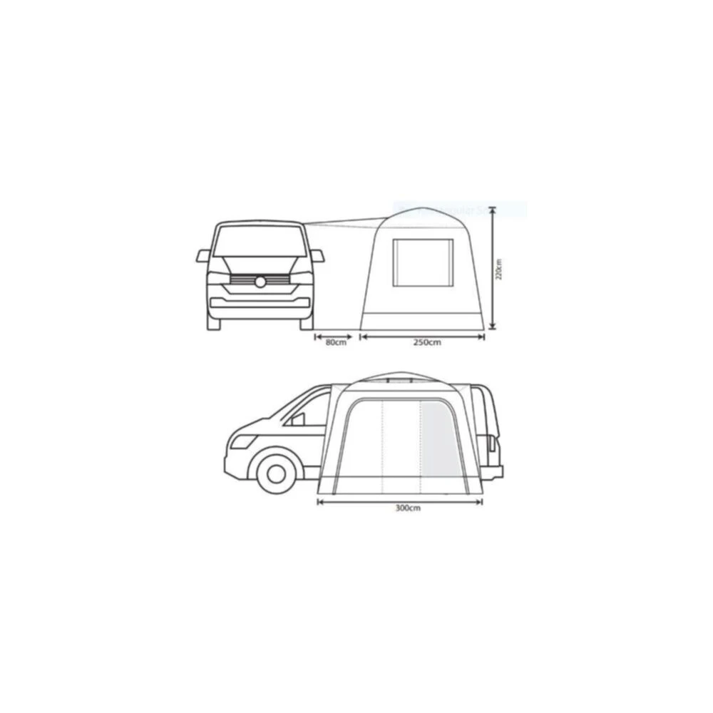 Outdoor Revolution Cayman Cuda XL Awning (180-240cm) 6 Outdoor Revolution Cayman Cuda XL Awning (180-240cm) - Image 6