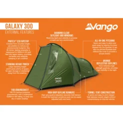 Vango Galaxy 300 Tent (2025) -Outdoor Camping Discount galaxy 300 infographic lowres