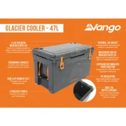 Vango Glacier 47L Cool Box 21 Vango Glacier 47L Cool Box -Outdoor Camping Discount glacier cooler 47l lowres