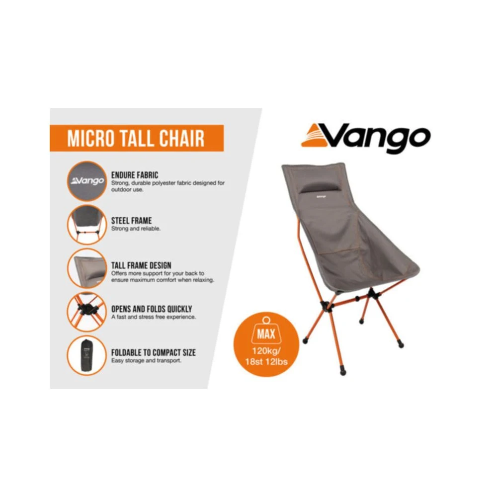 Vango Micro Tall Chair 5 Vango Micro Tall Chair - Image 5