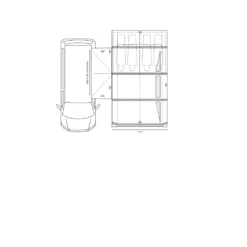 Outdoor Revolution Movelite T4E PC Midline Awning (220-255cm) (2023) -Outdoor Camping Discount movelite t4e floor1 1