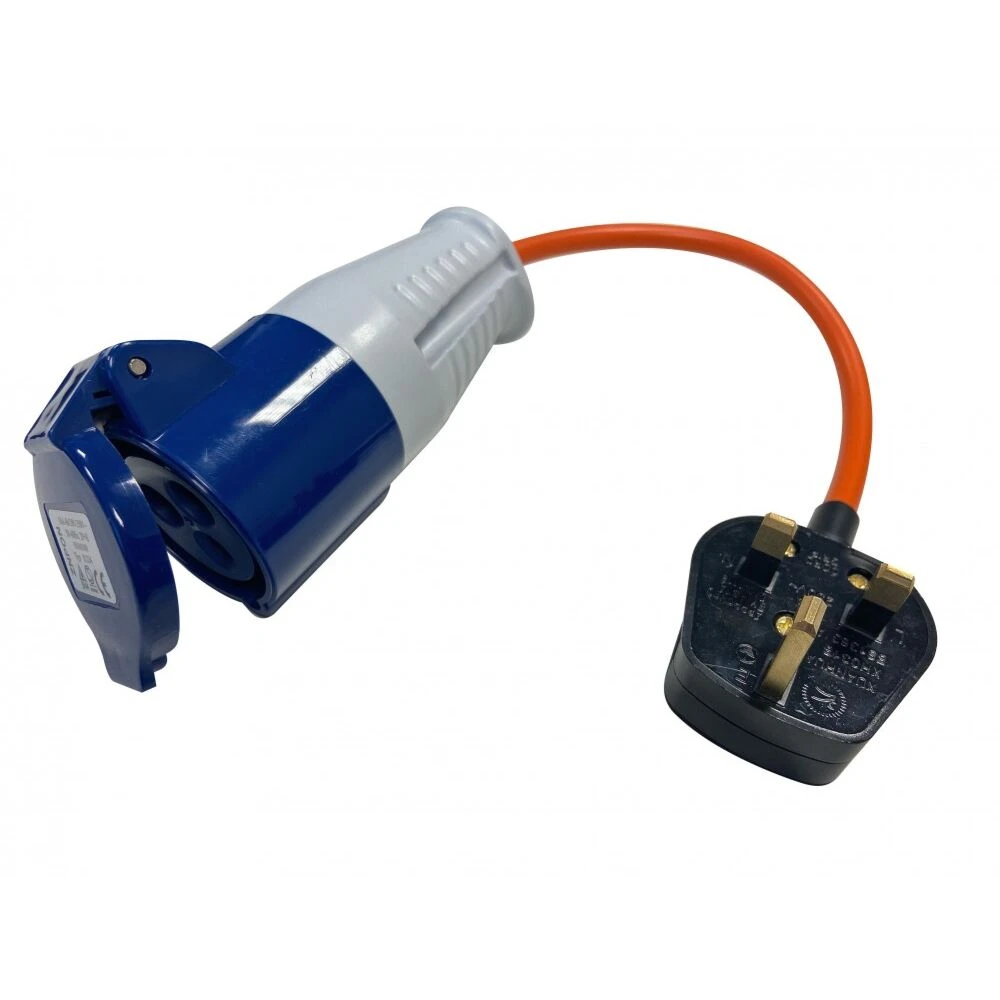 Outdoor Revolution UK Mains Adaptor 13a Socket To Caravan Mains Plug 1 Outdoor Revolution UK Mains Adaptor 13a Socket To Caravan Mains Plug