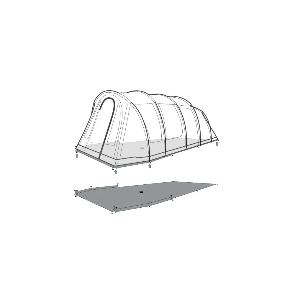 Outwell Phoenix 5 Footprint Groundsheet 2 Outwell Phoenix 5 Footprint Groundsheet - Image 2