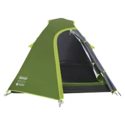 Coleman Darwin 2 Blackout Tent 12 Coleman Darwin 2 Blackout Tent -Outdoor Camping Discount pkn 2209446 frontal full open
