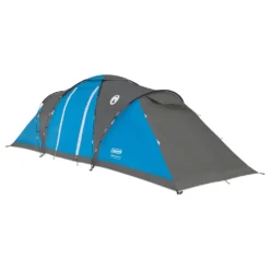 Coleman Spruce Falls 6 Tent -Outdoor Camping Discount pkn 2212621 right 45 closed 03